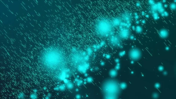 Abstract Background Glowing Particles Illustration Falling Lights — Stock Photo, Image