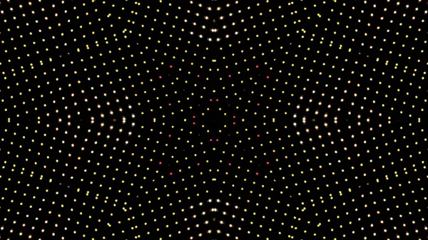 Abstract Dark Background Dots Pattern Led Pixels Screen Lights — ストック写真