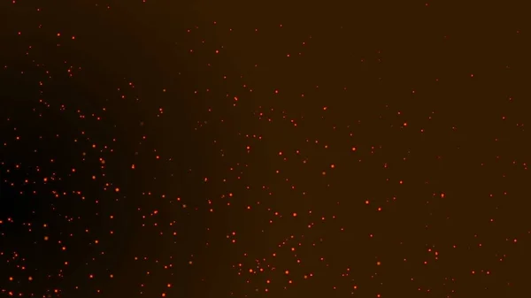 Abstract Dark Background Glowing Particles — стоковое фото