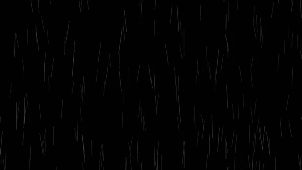 Abstract Pattern Rain Falling Black Background — Stockfoto