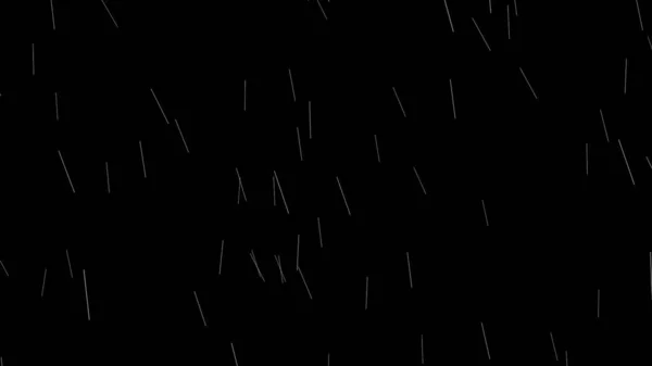 Abstract Pattern Rain Falling Black Background — Stock Photo, Image