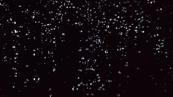 Abstract Dark Background Rainy Window Rain Drops Black Glass — 스톡 사진