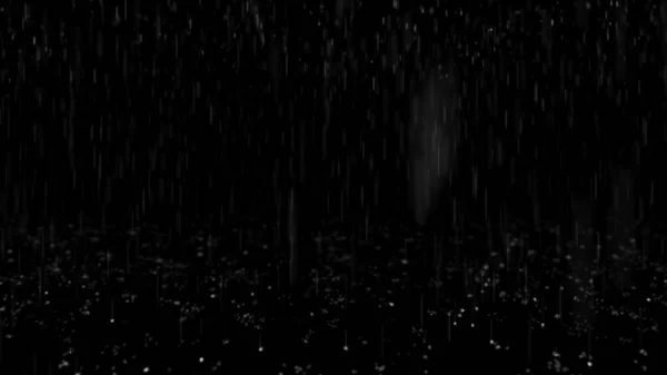 Abstract Pattern Rain Falling Black Background — 스톡 사진