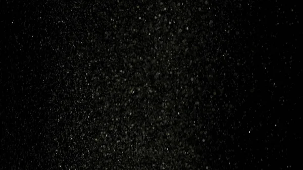 Abstract Black Background Glitter Fall — Photo