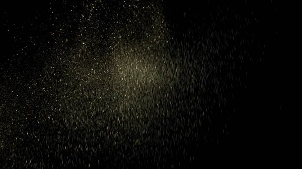 Abstract Black Background Glitter Splashing — 스톡 사진