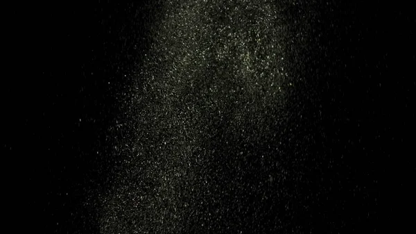 Abstract Black Background Glitter Splashing — 스톡 사진