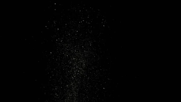 Abstract Black Background Glitter Splashing — Φωτογραφία Αρχείου