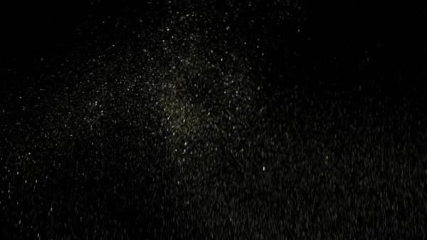 Abstract Black Background Glitter Splashing — Stockfoto