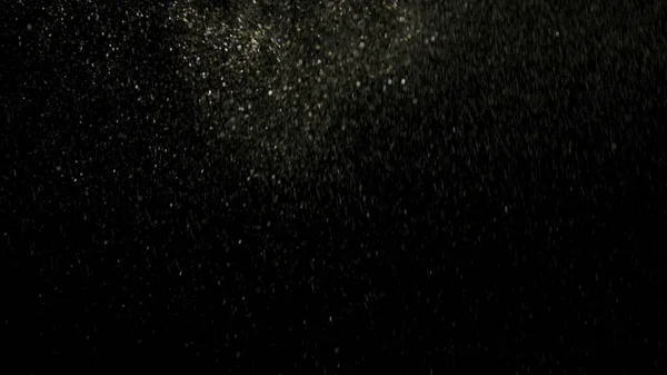 Abstract Black Background Glitter Splashing — 스톡 사진