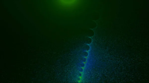 Abstract Dark Background Glowing Particles — Fotografie, imagine de stoc