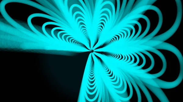 abstract Hi Tech futuristic background with glowing neon lines pattern, digital concept