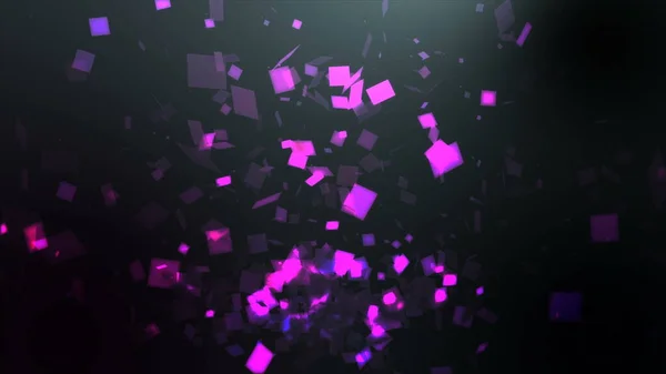 abstract background with glowing stars and dots, Bounced particles Background