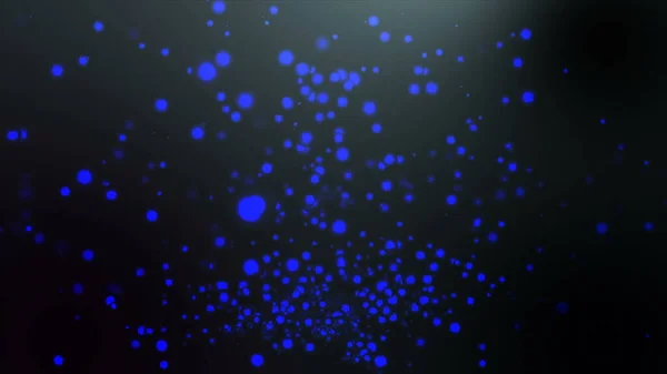 Abstract Background Glowing Stars Dots Bounced Particles Background — ストック写真