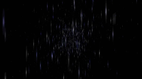 Абстрактный Темный Фон Светящимися Частицами Иллюстрация Космической Галактики — стоковое фото