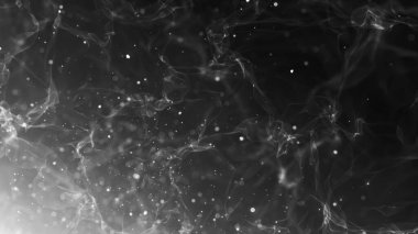 Duman eğrili satırları olan soyut arkaplan, yumuşak arkaplan