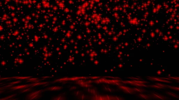 概要赤い星の背景 — ストック写真