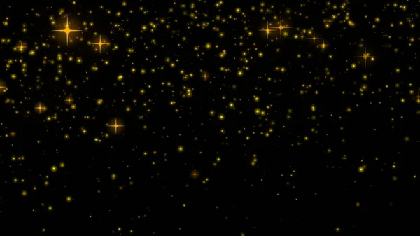 Fundo Abstrato Com Estrelas Brilhantes — Fotografia de Stock