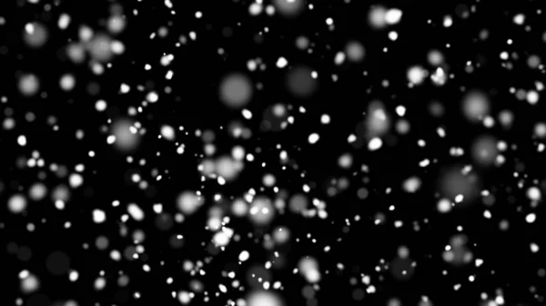 Yağan Kar Ile Soyut Siyah Arkaplan — Stok fotoğraf
