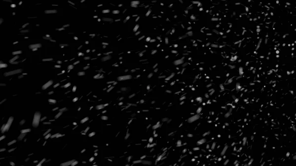 Αφηρημένο Μαύρο Φόντο Χιόνι Που Πέφτει — Φωτογραφία Αρχείου