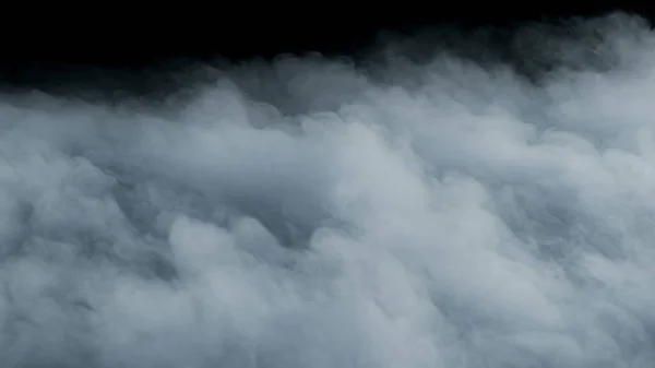Kara Arkaplanda Gerçekçi Bulutların Fotoğrafı — Stok fotoğraf