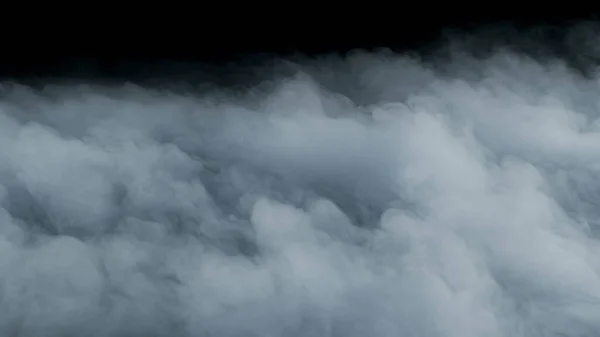 Kara Arkaplanda Gerçekçi Bulutların Fotoğrafı — Stok fotoğraf