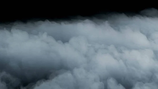黒い闇の中の現実的な雲の写真背景 — ストック写真