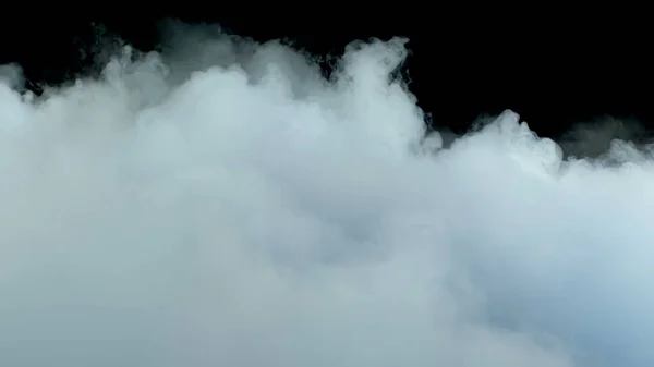 Realistische Wolken Nebel Rauch Dunst Nebel Dampf Rauch Trockeneisrauch Auf — Stockfoto