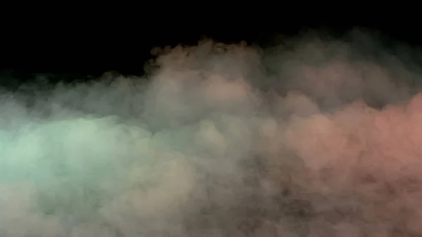 Photo of Real Smoke on a black background - realistic overlay for different projects.