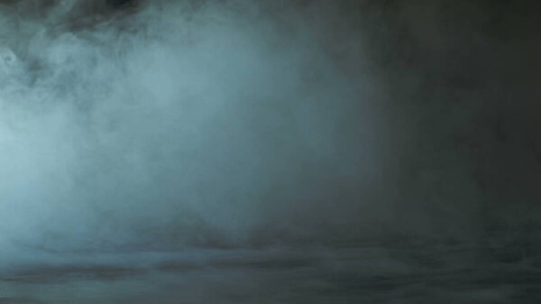 Photo of Real Smoke on a black background - realistic overlay for different projects. Clouds fog, mist, haze, vapor.