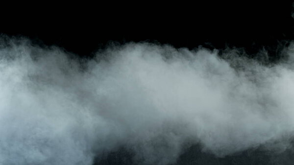 Фотография Real Smoke на черном фоне - реалистичное наложение для различных проектов. Облака туман, туман, дым, пар
.