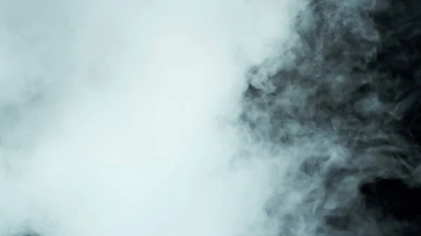 Kouř Černém Pozadí Realistické Překrytí Pro Různé Projekty Velmi Krásné — Stock fotografie