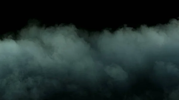 黒い暗い背景に現実的な雲の写真 ポスター 壁紙テクスチャバナー — ストック写真
