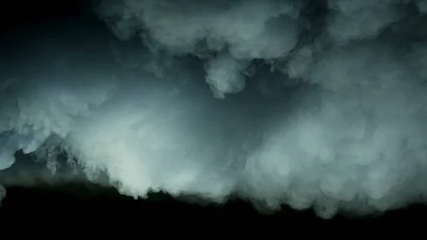 Zdjęcie Realistycznych Chmur Czarnym Ciemnym Tle Plakat Tapeta Tekstury Baner — Zdjęcie stockowe