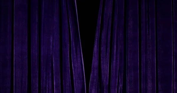 Real Velvet Cloth Stage Silk Curtain Curtain Theater Opera Show — Stock Photo, Image