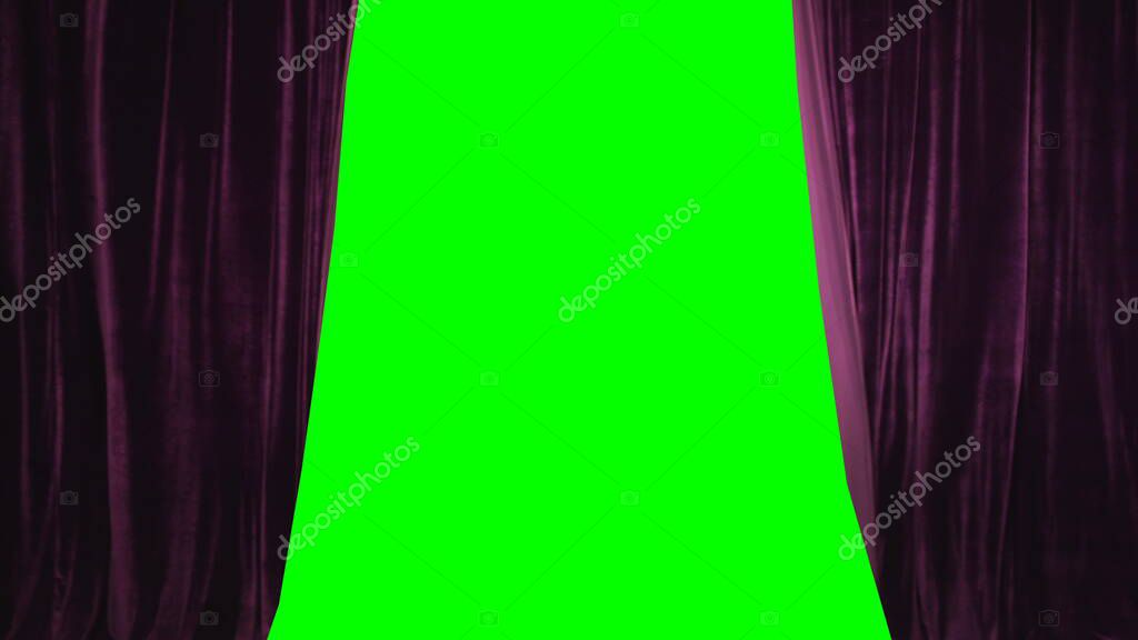 Real Velvet Cloth Stage silk Curtain. Curtain For theater, opera, show, stage scenes. Real Cinematic Curtain Photo. Glittering cloth.