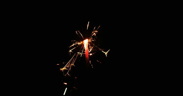 Feriado Aniversário Bolo Fogo Artifício Faísca Para Seus Diferentes Projetos — Fotografia de Stock