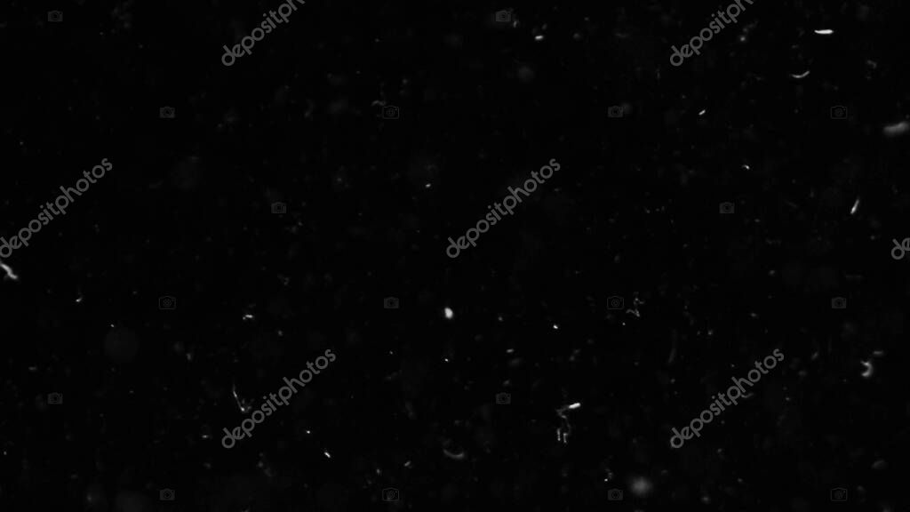 Natural Dust Organic Floating particles. Dust in air atmosphere for your projects!