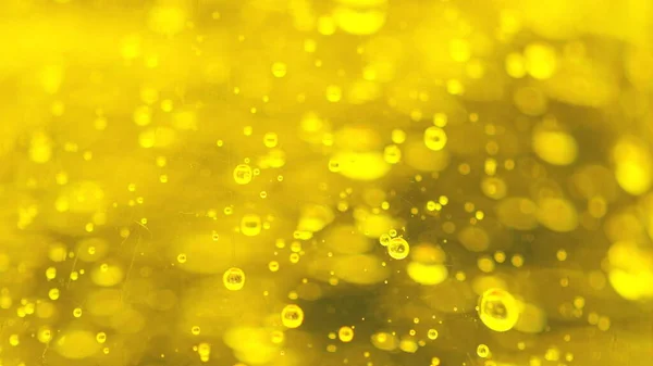 Gel Bubbles Salire Liquido Schiuma Birra Liquido Macro Sparare Pulito — Foto Stock