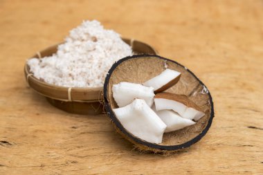 Hindistan cevizi kabuğu rendelenmiş hindistan cevizi hamuru