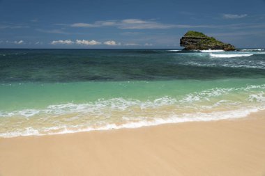 Watu Karung plajı, Pacitan, Java, Endonezya