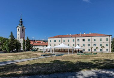 Fransisken manastırının Trsat manastırı ve Trsat Leydisinin kilisesi.