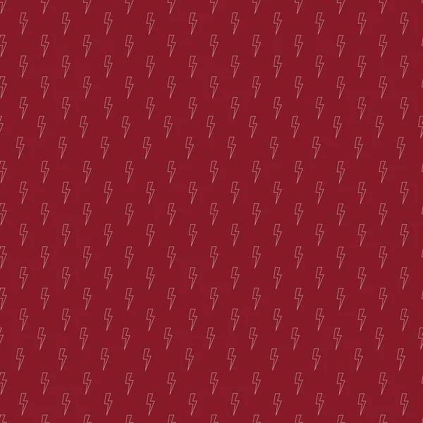 Koyu kırmızı zemin üzerine anahat yıldırım ile desen