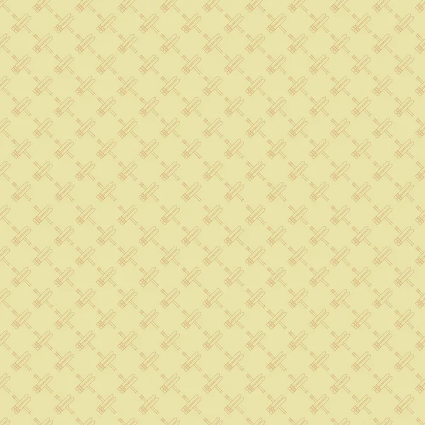 Kumlu arka plan üzerinde kayak anahat desenle