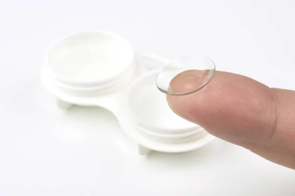 Contact lens — Stock Photo, Image