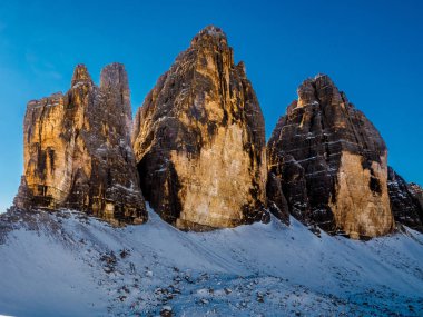 Lavaredo 'nun üç zirvesi