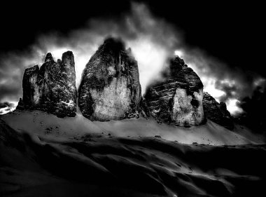 Lavaredo 'nun üç zirvesi