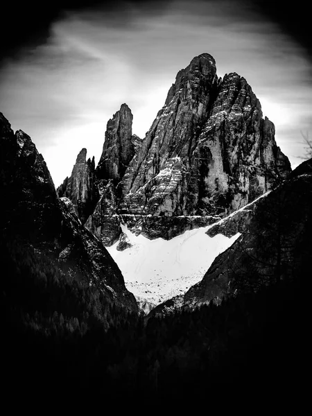 Dolomiti Panorama Delle Alpi Italiane — Foto Stock