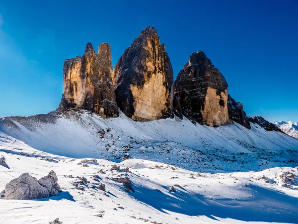 Tre toppar i Lavaredo — Stockfoto