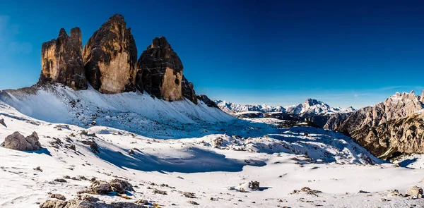 A Lavaredo három csúcsa — Stock Fotó