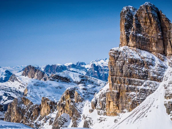 Dolomieten Panorama Van Italiaanse Alpen — Stockfoto